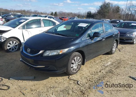 2013 Honda Civic Lx from USA, damaged, VIN 2HGFB2F55DH560909